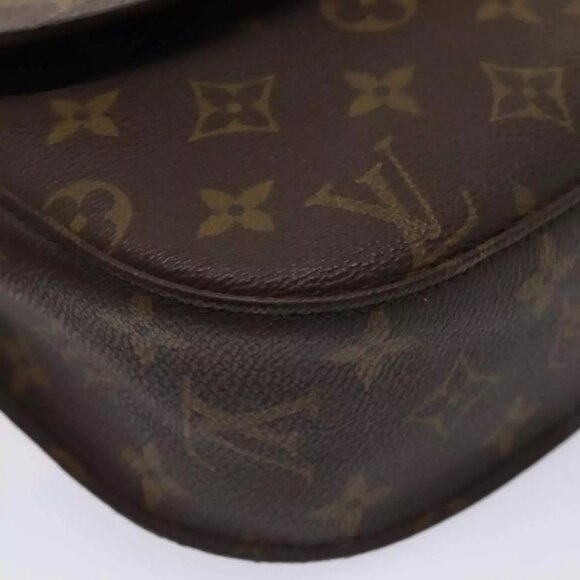 LOUIS VUITTON Monogram Saint Cloud GM Shoulder Bag M51242 LV Auth 89509 - Picture 4 of 16